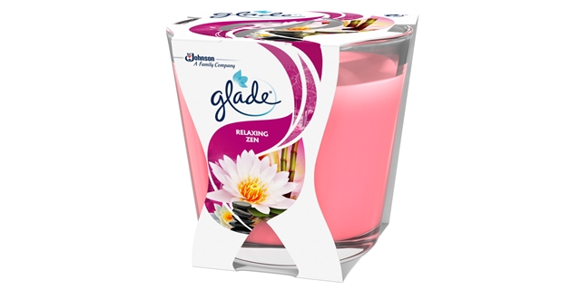 Glade Decor Candle Relaxing Zen 70g                                                                                                                                                                                                                       