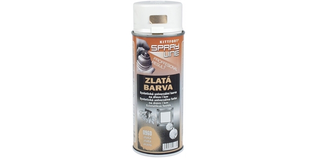 Barva zlatá 0960 Spray 400ml                                                                                                                                                                                                                              